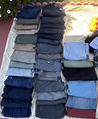 Levi Strauss & Co., Dockers & Gap Mixed Lot Denim Jeans/Pants size 36x30, 38x30