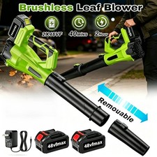 Cordless Leaf Blower 650cfm280mph 6 Speed Levels Electric W2 Batteries 4.0ah Cordless Leaf Blower 650cfm280mph 6 Speed Levels Electric W2 Batteries 4.0ah