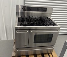 Kenmore Elite Dual Fuel Range - 40”, 5 Burners, 2 Electric Ovens, Gas Cooktop
