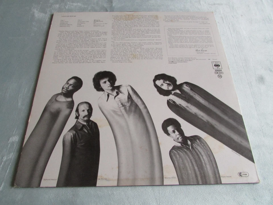 Weather Report ' Weather Report ' Vinyl Album CBS Records. - Image 2 of 4