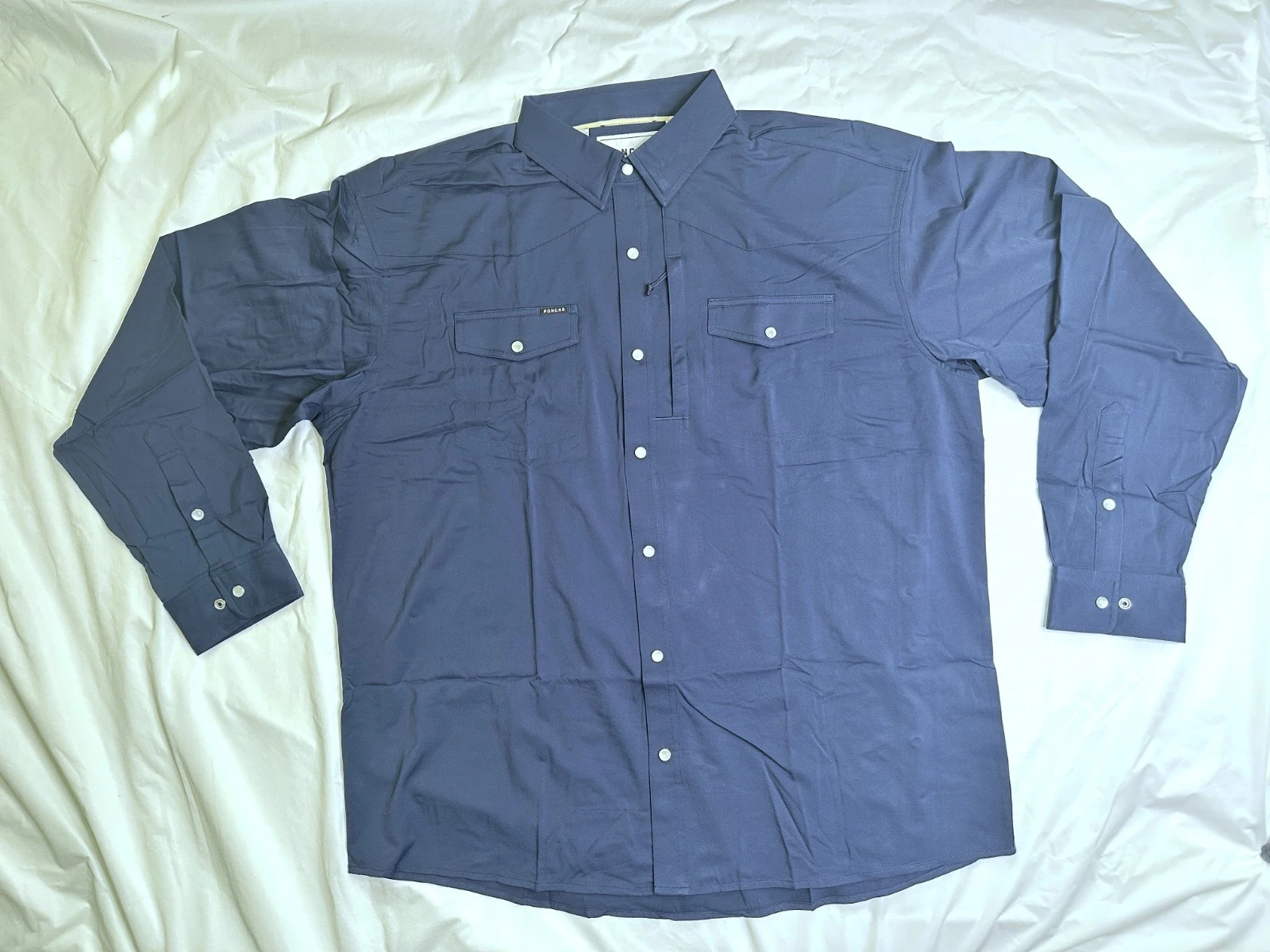 Poncho Shirt Men's XL Regular Fit Western Pearl Snap The Pacifico
Opens in a new window or tab