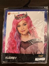 Disney Descendants 3 Audrey Costume Wig Set Girls XS Spirit Halloween