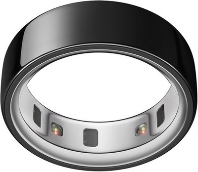 Oura Ring 4 Black Smart Ring Sleep Heart Rate Health Tracker Size 10 Excellent