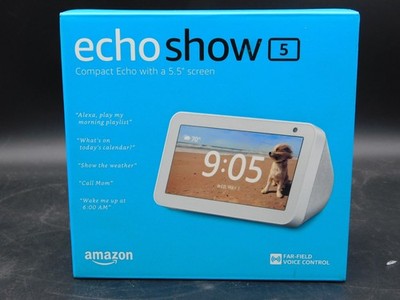 NEW Amazon Compact Echo Show 5 SEALED in Original Box White 5.5'' Screen