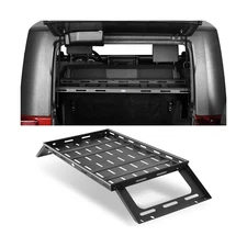 Hooke Road JK 2 Door Rear Trunk Cargo Rack Basket Tray Interior Storage Lugga...