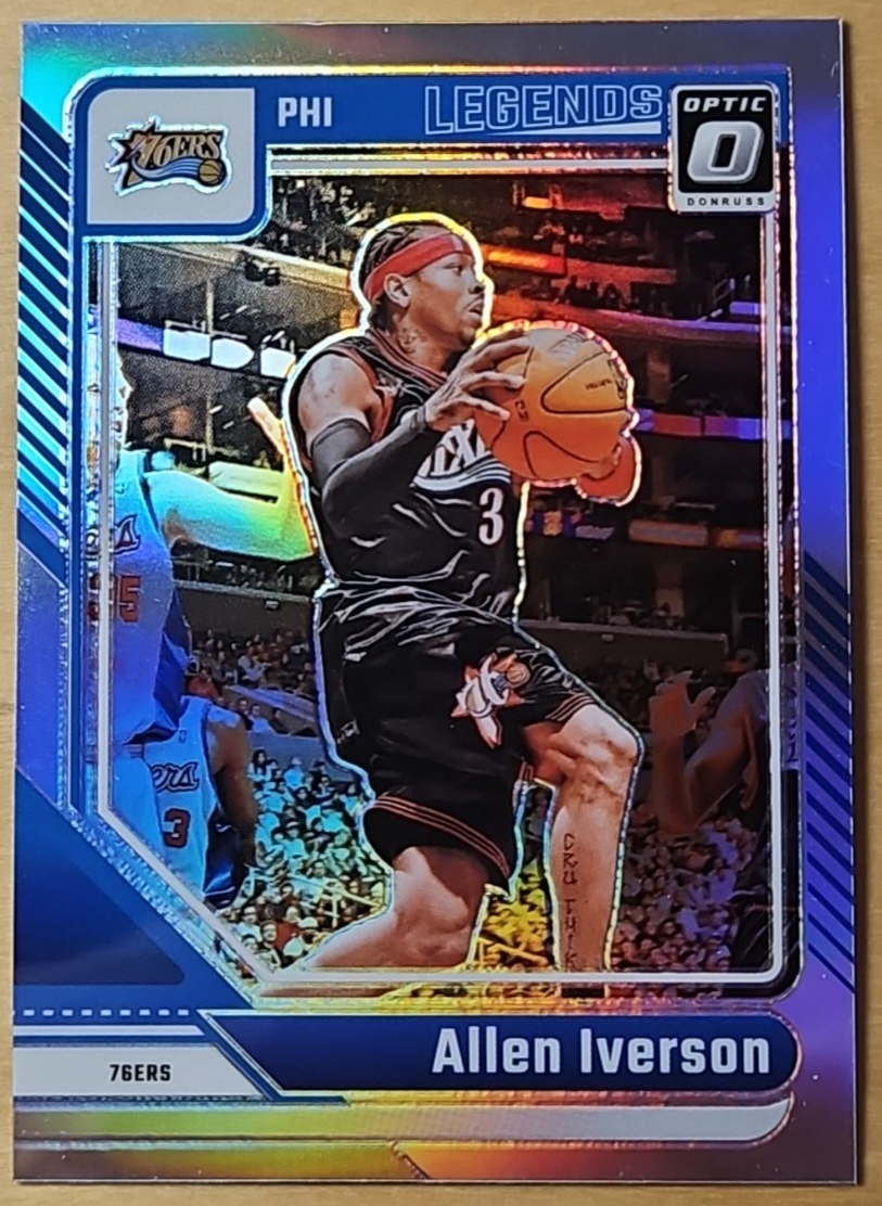 2024-25 Donruss Optic Allen Iverson #237 Legends Holo Prizm