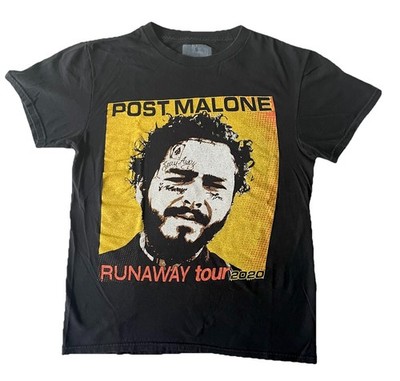 POST MALONE 2020 RUNAWAY TOUR T SHIRT - SZ SMALL - SWAE LEE TYLA YAWEH concert