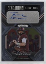 2023 Panini Prizm Draft Picks Sensational Signatures Tanner Morgan Auto 7eo