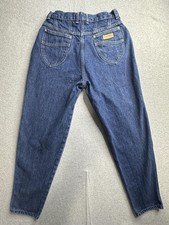 Vintage Gitano Jeans Womens 12 High Waist Tapered Taper Denim 90s Retro Classic