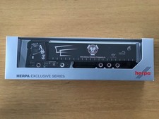 Herpa (Art. 930277) Scania CS HD Gardinenplanen-Sattelzug "Schubert Vento Nero"