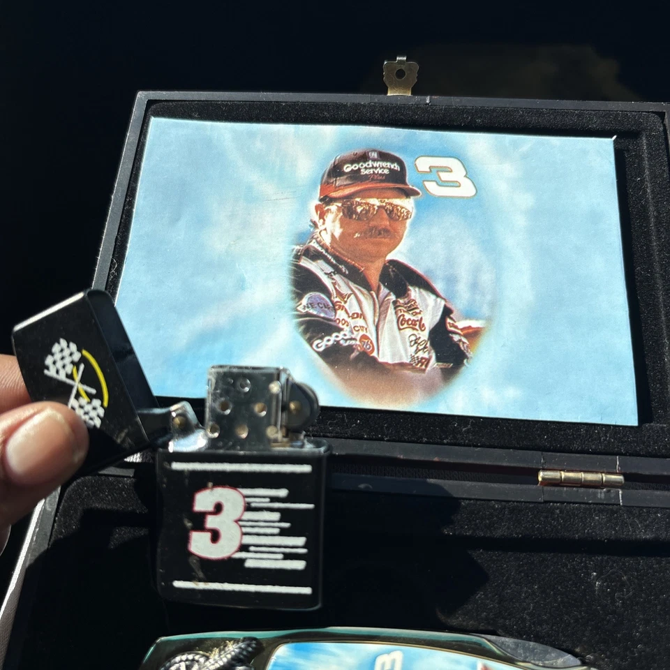 Faca de bolso Dale Earnhardt SR item colecionável #K601 edição limitada colecionador - Imagem 3 de 4