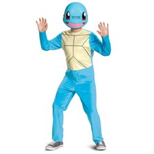 Disguise Pokemon Kids Squirtle Costume Childrens Classic Character Outfit