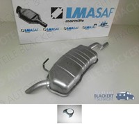 Imasaf ESD Auspuff Endtopf für Renault Clio II 1.6/1.6 16V 66-79KW