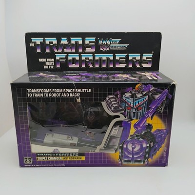 Vintage 1985 Transformers G1 Blitzwing Triple Changer Boxed Hasbro Takara