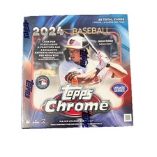 ✨New &Factory Sealed✨2024 Topps Chrome Update Series Baseball Mega Box