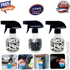 3Ct. Hair Spray Bottle Mist Barber Water Sprayer Hairdressing Salon Tool 250ml