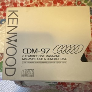 Kenwood CDM-97 CD Magazine Cartridge 6-Disc CD Changer for Audi