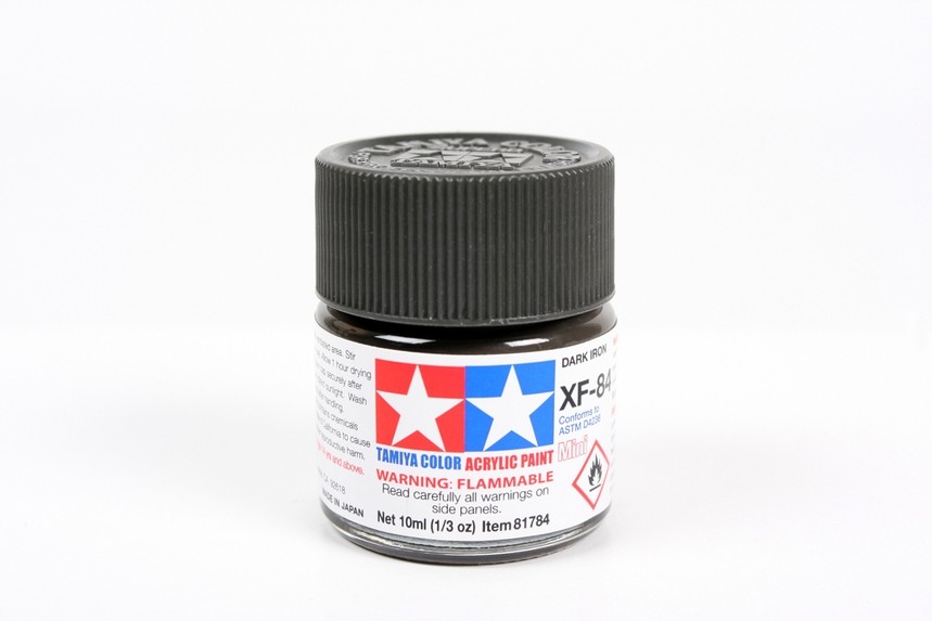 Tamiya 81784 XF-84 Dark Iron (Metallic) - 10ml Jar
