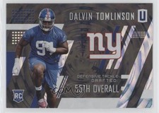 2017 Panini Unparalleled Class of 2017 Rookie Dalvin Tomlinson #208 0i21