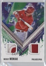 2021 Diamond Kings DK Materials Holo Platinum Blue 10/25 Mickey Moniak 12xq