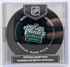 2023 NHL WINTER CLASSIC BOSTON Official GAME Hockey Puck