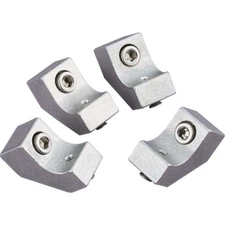 Billet Specialties 69600 (Set of 4) Wire Loom Bracket Polished Aluminum