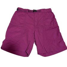 UNIQLO Nylon Gear Shorts S Purple Lightweight Athletic Pants