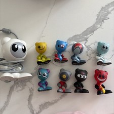 Mattel Radica UB Funkeys Lot of 8 Figures And Docking Station