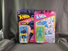 Marvel Legends Retro X-Men 3.75  ICEMAN & CYCLOPS Kenner Action Figures HASBRO