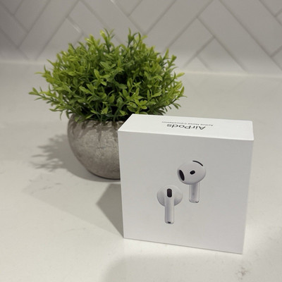 Apple AirPods 4 (ANC) Bluetooth Wireless Earbuds, ANC, White (sealed)