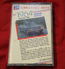20 Greatest Hits 1964 Volume Two Various Pop 1960s Cassette Album Dolby