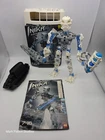 Lego Bionicle Inika Toa Matoro 8732  w/ Canister, Weapons, Instructions *READ*