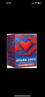 Spark Love Couples Game - 5-in-1 Fun & Spicy Date Night Questions & Dares