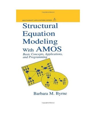Structural Equation Model.Amos CL, Barbara M. Byrne