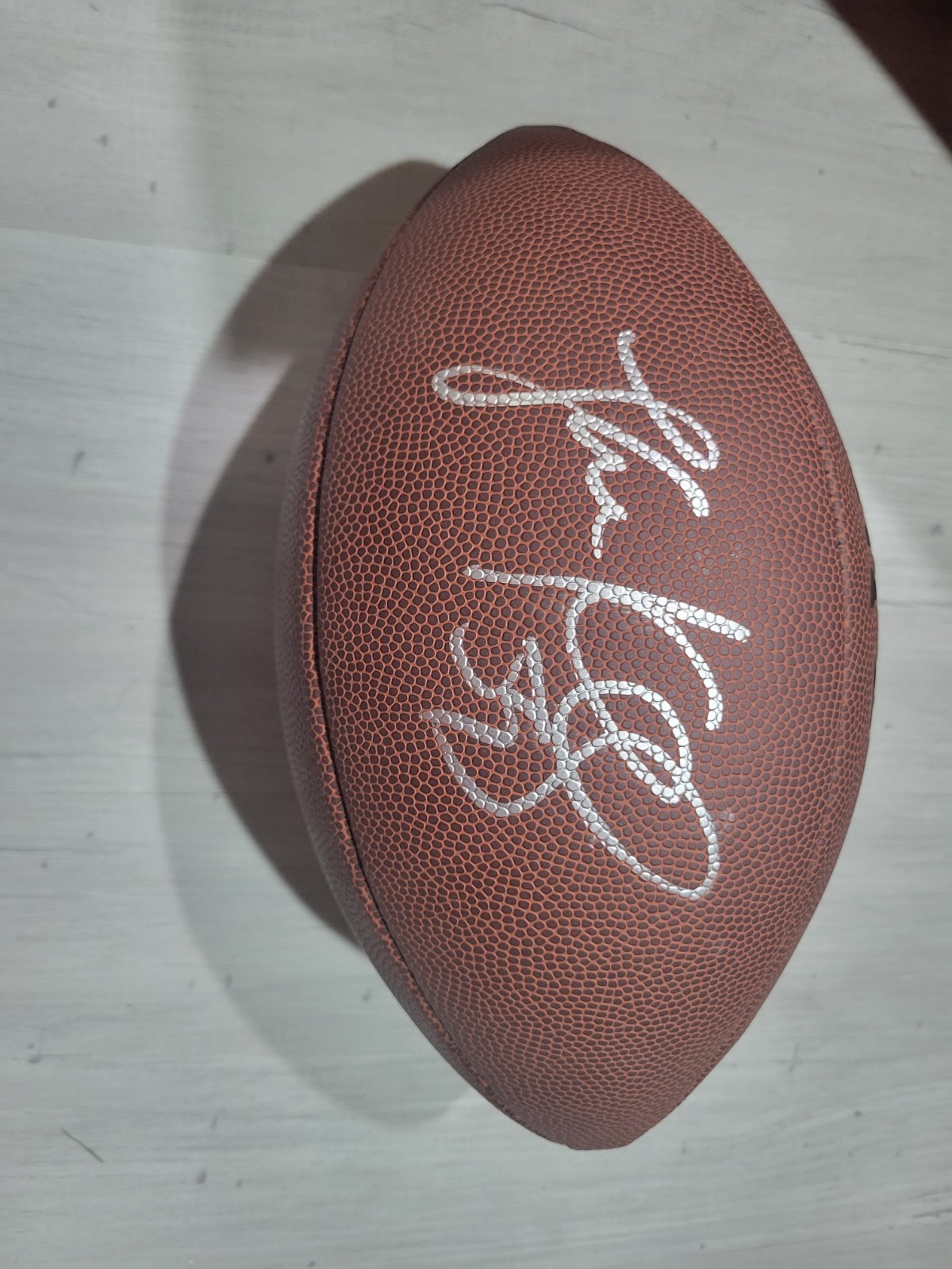 Luke Kuechly Autographed Signed Carolina Panthers Football Beckett COA NFL 