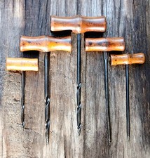 Antique Gimlets,Traditional Woodworking Tools Job Lot ×5