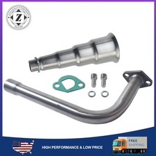 Exhaust Pipe  Exhaust Header Pipe 5 Stage For 196 212cc GX160 GX200 Go Kart