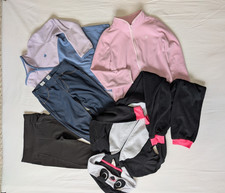 Girls Clothing Lot 5 Pc Sizes 6 7 8 OshKosh GAP Cat  Jack Xersion Fleece