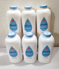 6Pk Johnson's Aloe  Vitamin E Baby Powder No Parabens/Dyes Big Size 22Oz Sealed