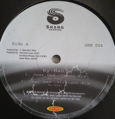 Ky-Mani* - Dear Dad (12'')