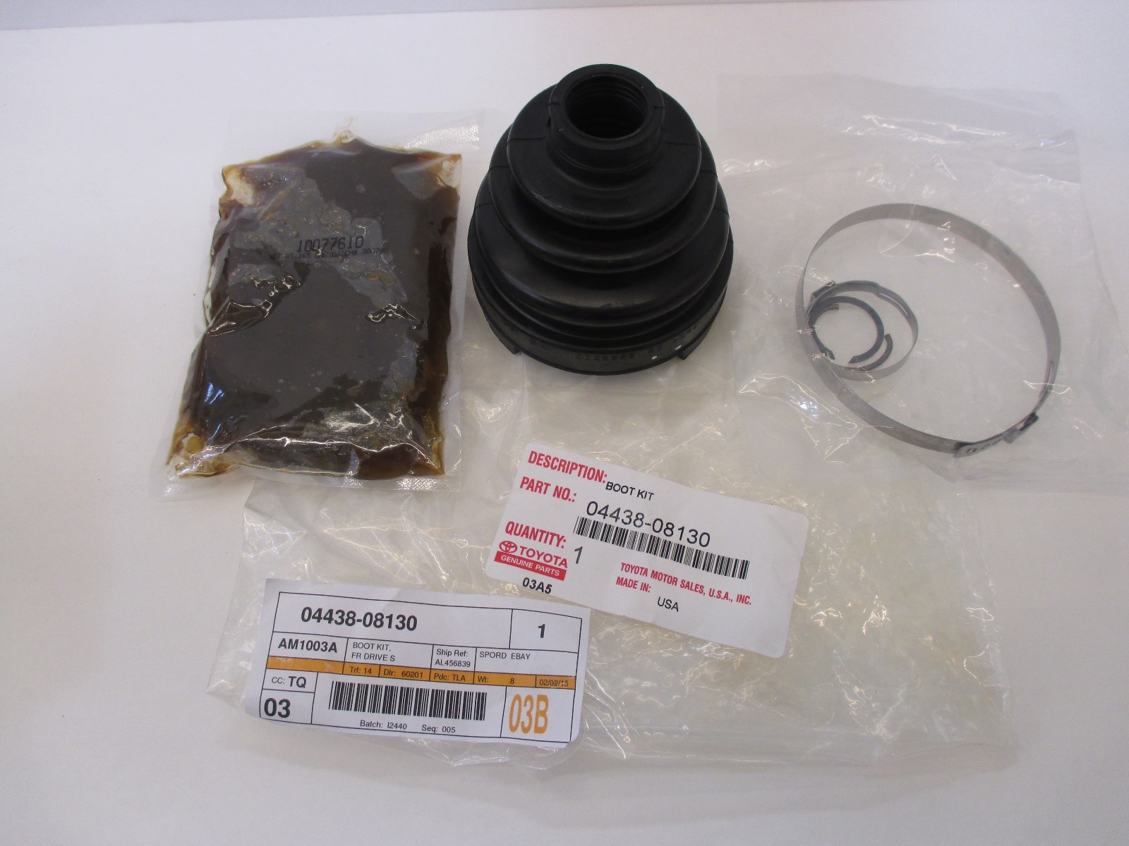 Details about / For 2007-2018 Lexus ES350 CV Boot Kit 84236JB 2009 2011 2008 2010 2012 2013 2014
