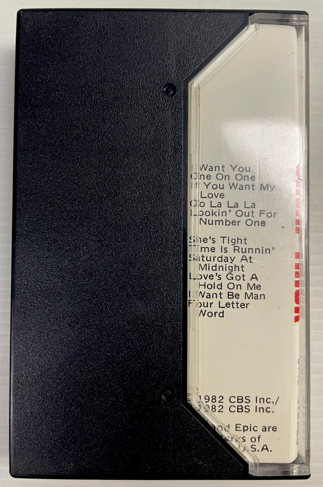 Cheap Trick One On One Music Cassette Tape EPC 4307 epic Records 1982 Original - Image 2 of 4