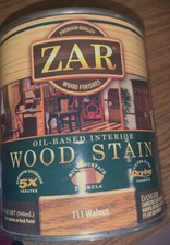 Zar Interior Stain 111 Walnut  Quart