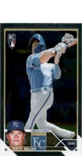 2023 Topps Chrome Nate Eaton #96 Kansas City Royals