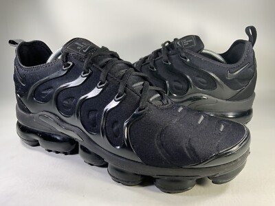 Nike Air Vapormax Plus Triple Black Anthracite Mens Size 12 Rare