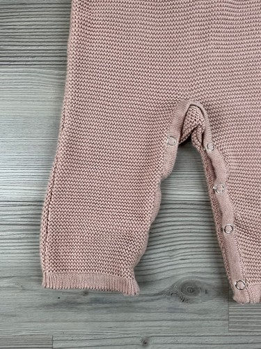 Mono Zestt Organics Boutique Bebé Bunting Gofres Orgánicos Bebé 6-12 Meses NUEVO - Imagen 5 de 6