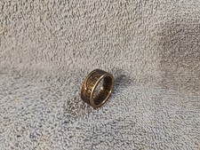 1972 Kennedy Half Dollars size 11 1/2 coin ring handmade mixed metals