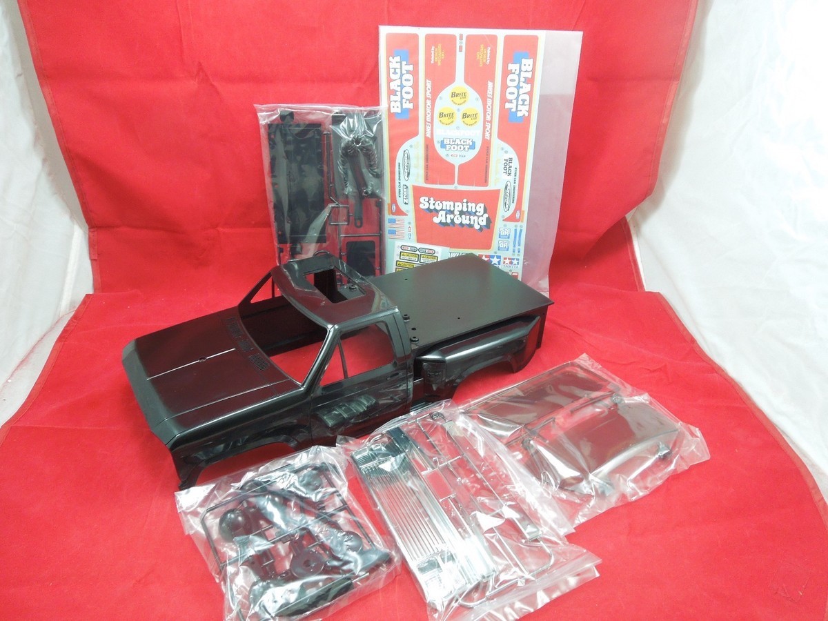 Tamiya Blackfoot ボディとステッカーセット TAMIYA BLACKFOOT BODY + plastic set w/ decals (BLACKFOOT 2) NIB