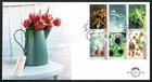 NETHERLANDS 2012 Two FDC's The four seasons - flowers SG05