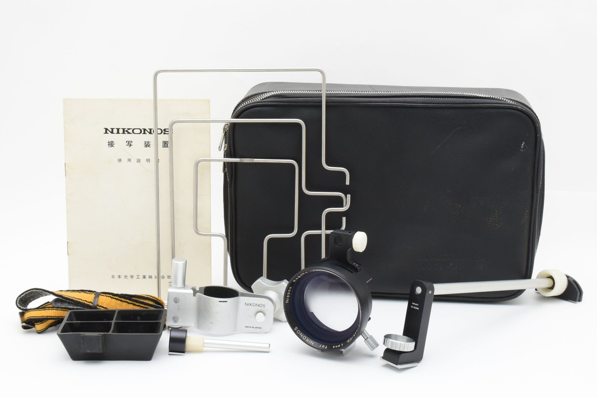 Almost MINT w/ Case] Nikon Close Up Lens Unit Nikonos V IV-A III